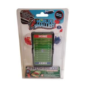 World's Smallest Electric Football Toy
